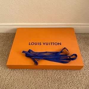 Authentic Louis Vuitton Magnetic Gift Box w/ Ribbon